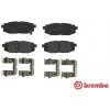 BREMBO P 78 018 Sada brzdovych platniciek kotucovej brzdy BREMBO P 78 018 Sada brzdovych platniciek kotucovej brzdy