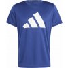 adidas pánske tričko Run It Tee modrá biela