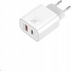 Nabíjačka SIEŤOVÁ MX ALFA 20W PD+QC, USB-A+C WHITE/BIELA Nabíjačka SIEŤOVÁ MX ALFA 20W PD+QC, USB-A+C WHITE/BIELA