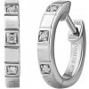 Silvego Diamantové náušnice kruhy Tanya v bielom zlate s diamantmi 0,05 ct ⌀13 mm DNN3922EGWD Silvego Diamantové náušnice kruhy Tanya v bielom zlate s diamantmi 0,05 ct ⌀13 mm DNN3922EGWD