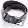 Pánsky kožený opasok čierny 40 mm dĺžka 110 cm Pánsky kožený opasok čierny 40 mm dĺžka 110 cm