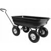 ZÁHRADNÝ VOZÍK TRANSPORTNÝ SKLÁPAČ FÚRIK PRÍVESNÝ VOZÍK ČIERNY 200kg 55L ZÁHRADNÝ VOZÍK TRANSPORTNÝ SKLÁPAČ FÚRIK PRÍVESNÝ VOZÍK ČIERNY 200kg 55L