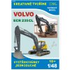Papierový model - Bager Volvo ECR 235 CL Papierový model - Bager Volvo ECR 235 CL