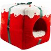 DUVO Stan DUVO+ Vianočný domček pre mačky 2v1, červený, 40 x 40 x 40 cm DUVO Stan DUVO+ Vianočný domček pre mačky 2v1, červený, 40 x 40 x 40 cm