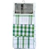 MAKRO - Utierka kuchynská 45x65cm 3ks ARA zelená MAKRO - Utierka kuchynská 45x65cm 3ks ARA zelená