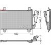 Kondenzátor klimatizácie DENSO DCN44017 Kondenzátor klimatizácie DENSO DCN44017