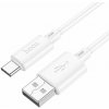 Kábel Hoco USB A to Type C 3A X88 1 M White Kábel Hoco USB A to Type C 3A X88 1 M White