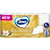 Zewa Exclusive Mandľový kvet 4-vrstvový 8 ks