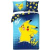 Halantex · Posteľné obliečky z mikrovlákna Pokémon Pikachu - 70x90 cm + 140x200 cm Halantex · Posteľné obliečky z mikrovlákna Pokémon Pikachu - 70x90 cm + 140x200 cm