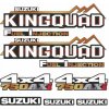 Sada nálepiek Suzuki Kingquad 750 ŠTVORKOLKA ATV Sada nálepiek Suzuki Kingquad 750 ŠTVORKOLKA ATV