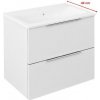 Sapho Cirasa - Umývadlová skrinka, 58x54x39 cm, 2 zásuvky, biela CR592-3030 Sapho Cirasa - Umývadlová skrinka, 58x54x39 cm, 2 zásuvky, biela CR592-3030