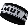 Čelenka Mammut PEAKS HEADBAND black-white Čelenka Mammut PEAKS HEADBAND black-white
