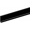 Acara soklová lišta čierna AP38/2 40mm 2,7m