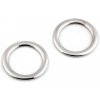 Spona / odevný krúžok Ø28 mm plochý - 2 ks 1 nikel Spona / odevný krúžok Ø28 mm plochý - 2 ks 1 nikel