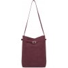 Minimalistická vertikálna kabelka Miss Lulu - burgundy Minimalistická vertikálna kabelka Miss Lulu - burgundy