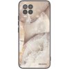 Picasee silikónový čierny obal pre Realme 8 Pro - Cream marble Picasee silikónový čierny obal pre Realme 8 Pro - Cream marble
