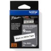 TZE-S221, biela/čierna, 9 mm - páska BROTHER TZS221 čierne písmo, biela páska extra lepivá ADHESIVE Tape (9mm) (TZES221) TZE-S221, biela/čierna, 9 mm - páska BROTHER TZS221 čierne písmo, biela páska extra lepivá ADHESIVE Tape (9mm) (TZES221)