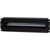 Panel rozvodu napätia Stalflex VDP19-3U-B 483 x 132 x 61 mm čierny Panel rozvodu napätia Stalflex VDP19-3U-B 483 x 132 x 61 mm čierny