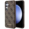 Guess Hardcase 4G Metal Gold Logo Samsung Galaxy S24 Hnedý GUHCS24SG4GFBR
