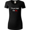 Trust me I´m Bc. / Ver mi som Bc. - Dámske tričko z organickej bavlny Origin (GOTS) - L ( Čierna ) Trust me I´m Bc. / Ver mi som Bc. - Dámske tričko z organickej bavlny Origin (GOTS) - L ( Čierna )