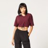 Squatwolf Code Crop V Neck Red