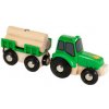 Brio Traktor s prívesom a nákladom Brio Traktor s prívesom a nákladom