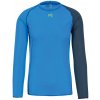 KARPOS Cyklistické tričko s dlhým rukávom - DINAMICO OCTA - modrá 3XL KARPOS Cyklistické tričko s dlhým rukávom - DINAMICO OCTA - modrá 3XL