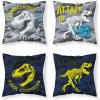 DETEXPOL Obliečka na vankúšik Dinosaurus T-rex svietiaca Bavlna, 40/40 cm DETEXPOL Obliečka na vankúšik Dinosaurus T-rex svietiaca Bavlna, 40/40 cm