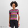 Sportful GLITCH BOMBER dámsky dres, multicolor/ružová S Sportful GLITCH BOMBER dámsky dres, multicolor/ružová S