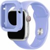 AppleKing silikónový remienok so silikónovým puzdrom na Apple Watch 41 mm / 40 mm - fialový - možnosť vrátiť tovar ZADARMO do 30tich dní AppleKing silikónový remienok so silikónovým puzdrom na Apple Watch 41 mm / 40 mm - fialový - možnosť vrátiť tovar ZADARMO do 30tich dní