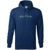 Labradorský retriever EKG - Mikina pánska Cape s kapucňou - XL ( Polnočná modrá ) Labradorský retriever EKG - Mikina pánska Cape s kapucňou - XL ( Polnočná modrá )