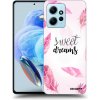 Picasee silikónový čierny obal pre Xiaomi Redmi Note 12 4G - Sladké sny Picasee silikónový čierny obal pre Xiaomi Redmi Note 12 4G - Sladké sny
