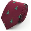 Vianočná kravata Viola Red 8137-30 Vianočná kravata Viola Red 8137-30