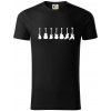 Gitary v rade - Tričko z organickej bavlny - 3XL ( Čierna ) Gitary v rade - Tričko z organickej bavlny - 3XL ( Čierna )