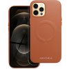 Roar Kožený kryt Mag Case - iPhone 12 Pro Max Brown Roar Kožený kryt Mag Case - iPhone 12 Pro Max Brown