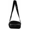 KLAUDIA dámska crossbody koženková kabelka Čierna KLAUDIA dámska crossbody koženková kabelka Čierna