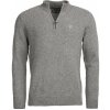 Barbour Essential Tisbury Half Zip Knitted Jumper — Grey - XL Barbour Essential Tisbury Half Zip Knitted Jumper — Grey - XL