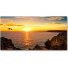 Foto obraz akrylový Západ slnka mora 100x50 cm Foto obraz akrylový Západ slnka mora 100x50 cm