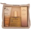 Nuxe Huile Prodigieuse suchý olej 100 ml + Prodigieux sprchový olej 100 ml + Prodigieux EDP 30 ml + kosmetická taštička dárková sada