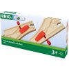 Brio Výhybky so zarážkou 1 pár Brio Výhybky so zarážkou 1 pár