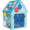 2Kids Toys Activity board Domček modrý 2Kids Toys Activity board Domček modrý