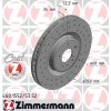 Brzdový kotúč ZIMMERMANN 460.1553.52 Brzdový kotúč ZIMMERMANN 460.1553.52