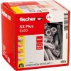 Fischer SX Plus rozperná hmoždinka 50 mm 6 mm 568106 100 ks Fischer SX Plus rozperná hmoždinka 50 mm 6 mm 568106 100 ks
