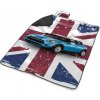 Sablio Plážová deka Mini sedan Britská vlajka: 200x140 cm Sablio Plážová deka Mini sedan Britská vlajka: 200x140 cm