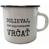 Smaltovaný hrnček s potlačou Smaltovaný hrnček s potlačou