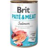 Brit PATÉ & MEAT Salmon konzerva pre psov 400 g