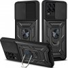 VSETKONAMOBIL 127054 RING CAMERA Kryt s držiakom pre Realme 8 / Realme 8 Pro čierny VSETKONAMOBIL 127054 RING CAMERA Kryt s držiakom pre Realme 8 / Realme 8 Pro čierny