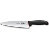 Victorinox Fibrox Dual Grip 5.2063.20D Kuchársky nôž 20 cm - čierna/červená Victorinox Fibrox Dual Grip 5.2063.20D Kuchársky nôž 20 cm - čierna/červená