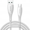 Joyroom S-A59 Vibrant Series USB-A - USB-C 1,2m bílý