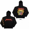 Mikina Metallica - Flower Skull, Unisex,Čierna,L Mikina Metallica - Flower Skull, Unisex,Čierna,L